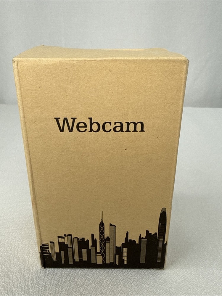 Webcam 1080p HD Computer Camera With Microphone For Laptop Or PC (USB)