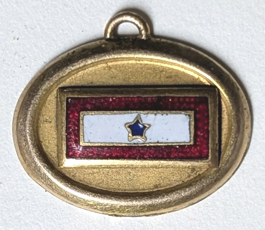 WW2 Son In Service Oval Pendant