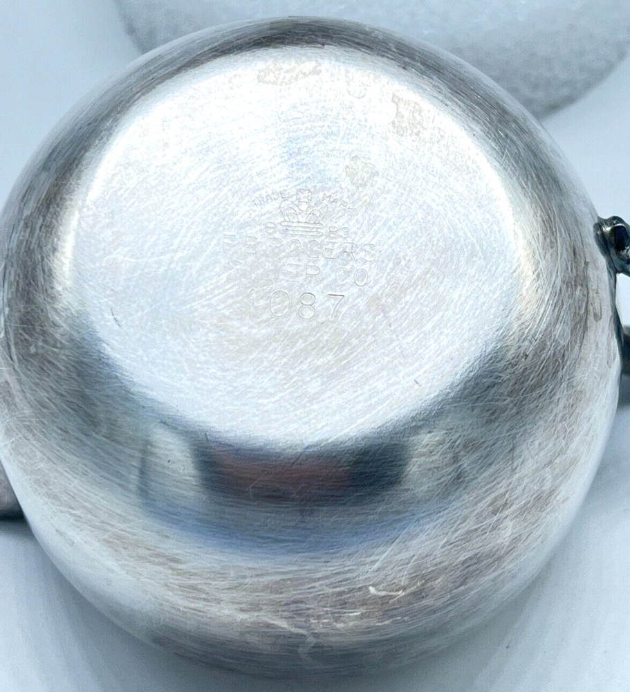 Vintage F. B. Rogers Silver Co. 1883 Creamer Cup 1087