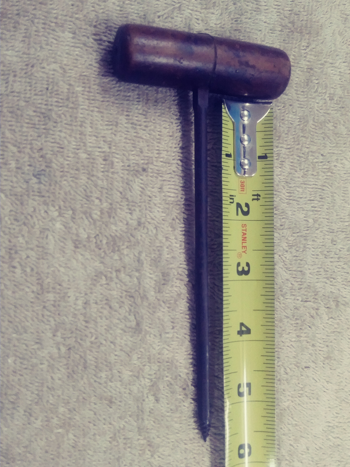 Antique Civil War Artillery US/CS Pod Style Gimlet - Cannon Tool Relic