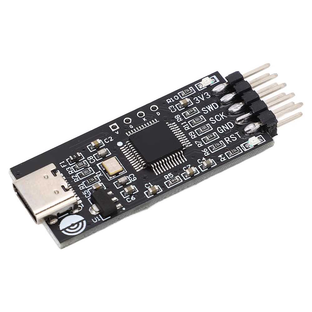 Simulation Download Burner STM32 Development Debugger SWD USB Serial Port DC5V