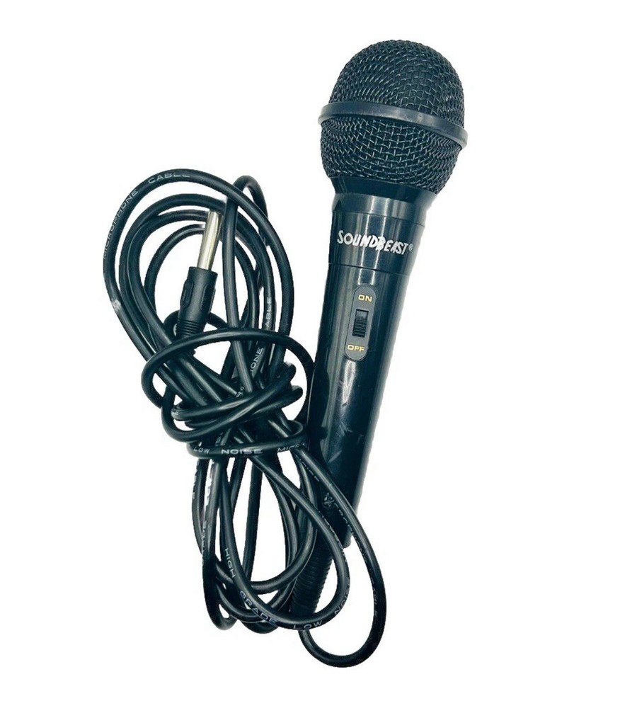 Soundbeast Microphone- Long Cable / Karaoke Microphone ( Preowned)