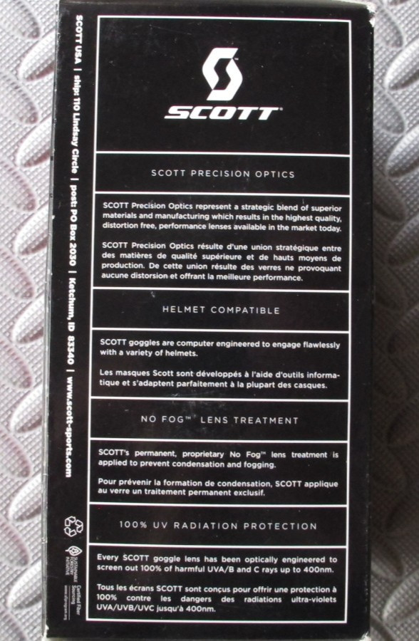 Scott Reply Goggle Sensory White 223368-2828237