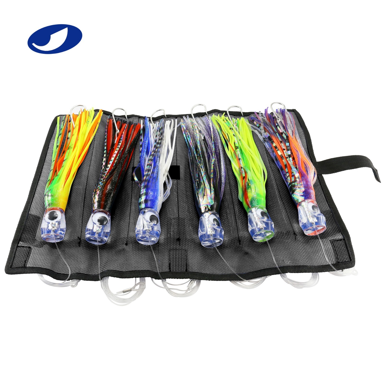 OCEAN CAT Saltwater Trolling Bag Offshore Fishing Lures Marlin Tuna Mahi waho