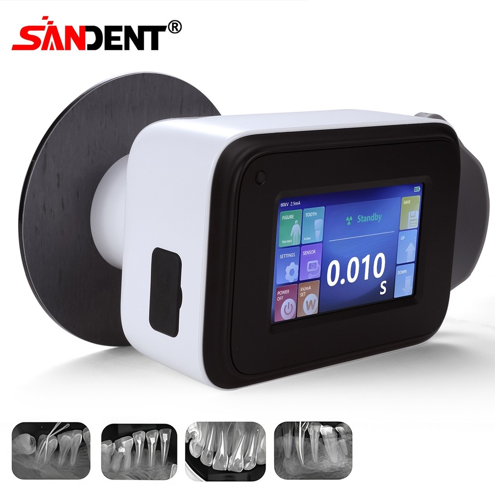 UPS Portable Dental X Mobile Ray Unit Digital Machine High Frequency Shield