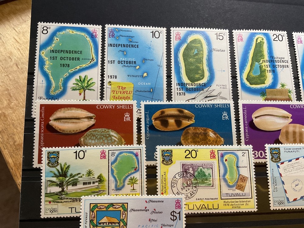 Tuvalu mint never hinged stamps B3645