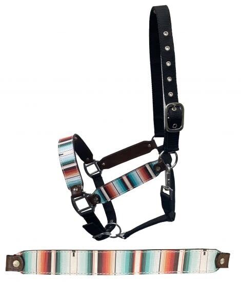 Showman Nylon Halter w/ Serape Print