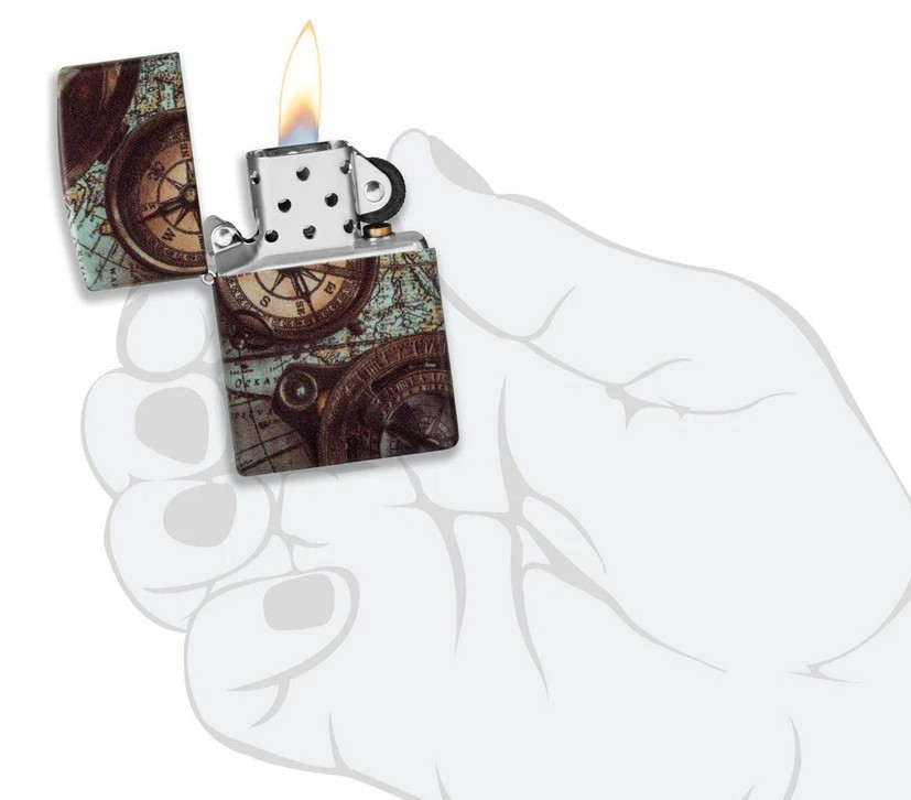 ZIPPO 49916 COMPASS LIGHTER