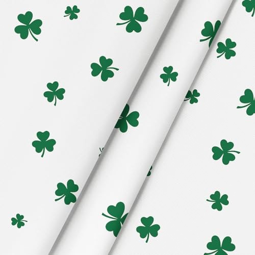 St. Patrick's Day Tablecloth 52×70 Inch, Irish 52" x 70" (Rectangular) White
