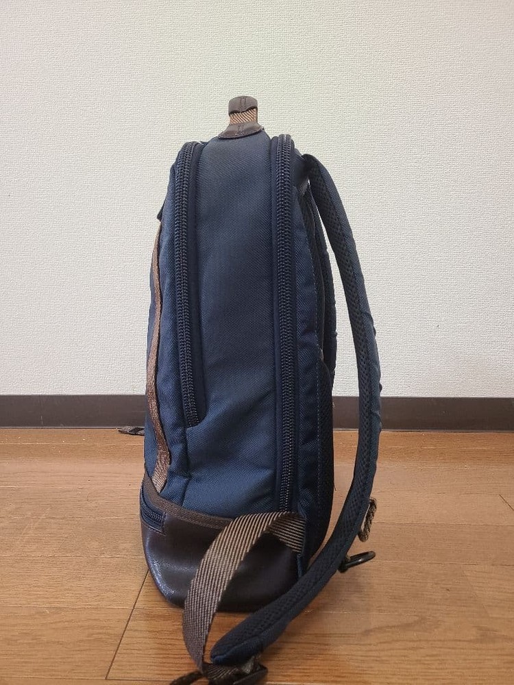 TUMI Alpha Bravo Dover Slim Laptop Backpack A4 Storage Used