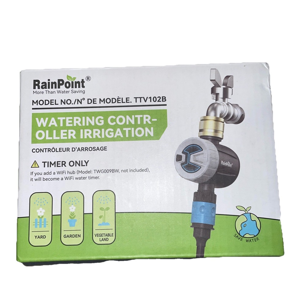 Rainpoint Watering Controller Model TTV-102B Timer Only
