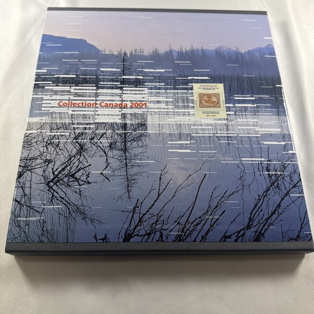 2001 Canada Post Yearbook Annual Official Stamp Issues - COMPLETE