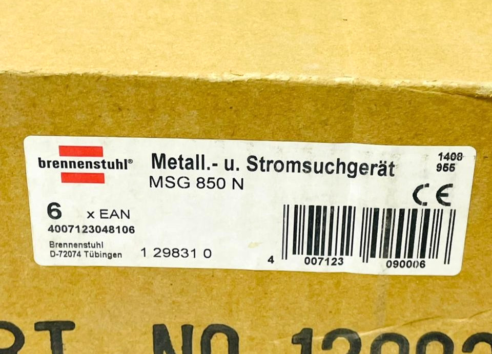 BRENNENSTUHL MSG 850 N Metal & Current Detector