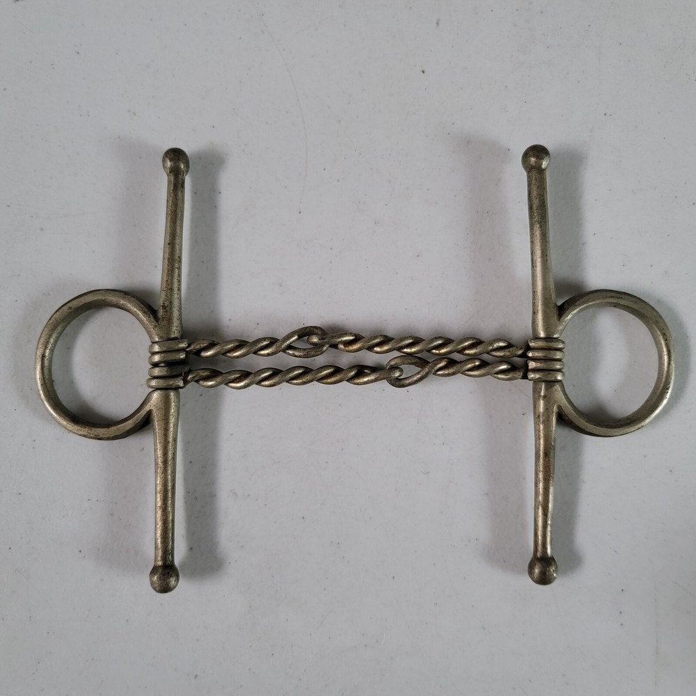 Double-Twisted Wire Snaffle Bit Horse