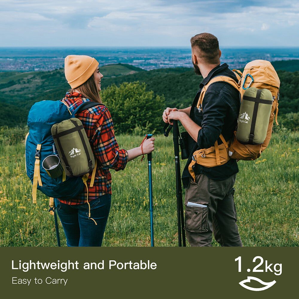 440lbs 1/2 Person Camping Hammock Tent Hanging Sleeping Bed with Mosquito Net US