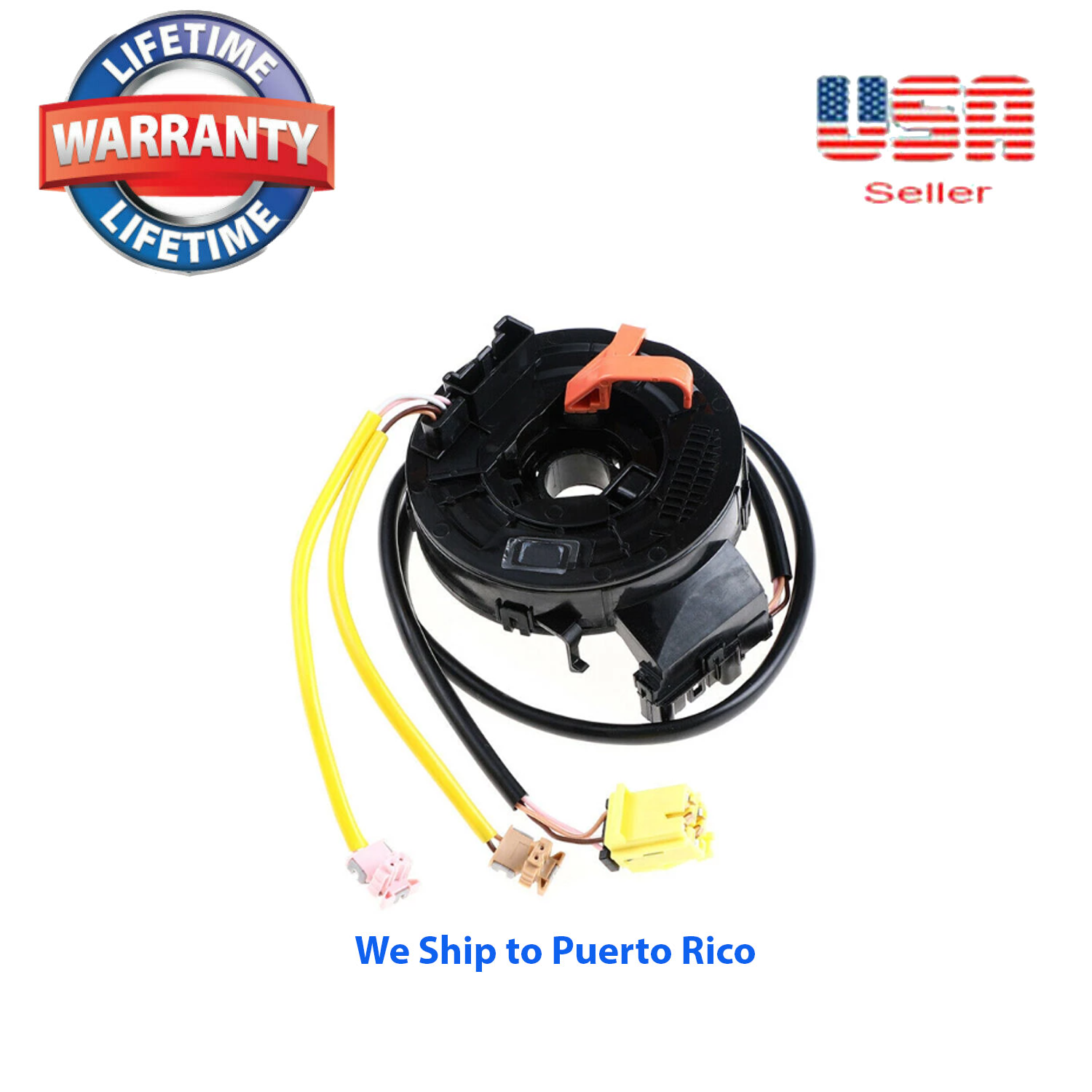 CLOCK SPRING WITH CRUISE CONTROL FOR GM SILVERADO SIERRA TAHOE 07-13