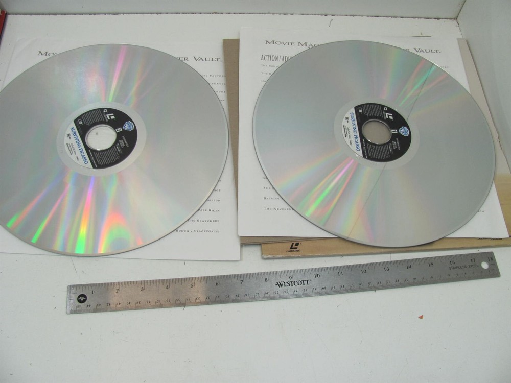 SURVIVING PICASSO 2-Laserdisc LD WIDESCREEN FORMAT VERY GOOD