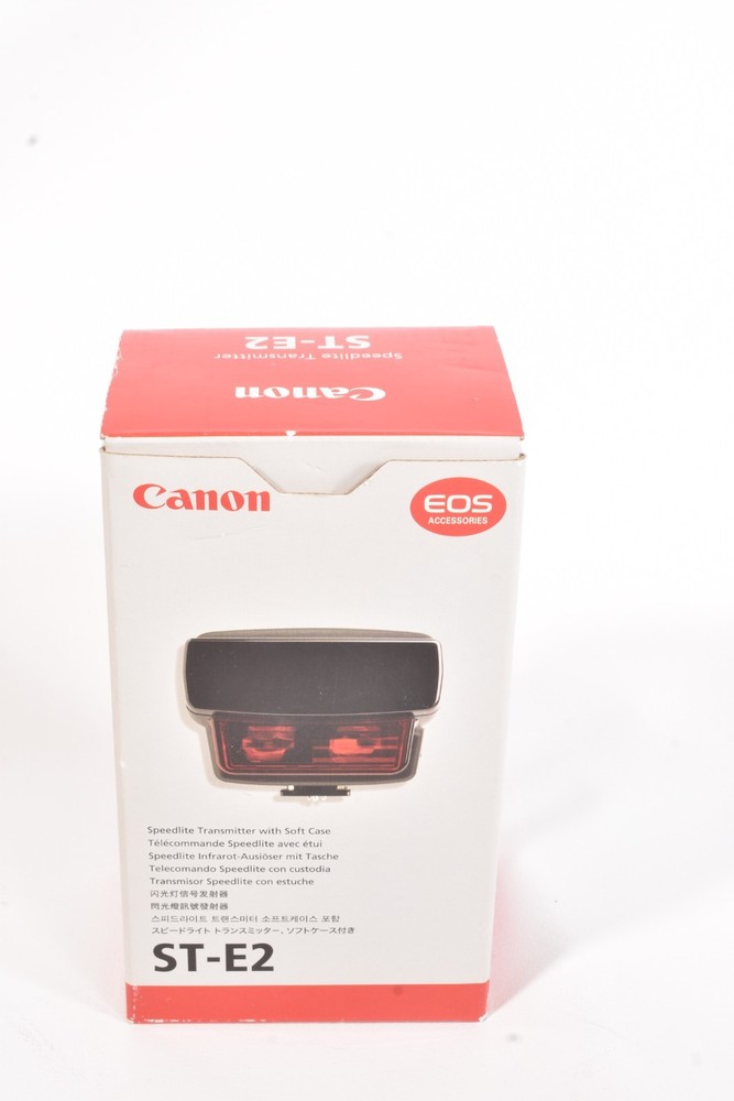 Canon ST-E2 Speedlite Transmitter (NEW OPEN BOX) w/Case