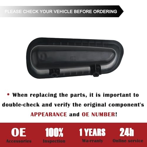 TQPONLY Door Pull Handle Cup Trim Front | Compatible with 1994-2002 Left Side