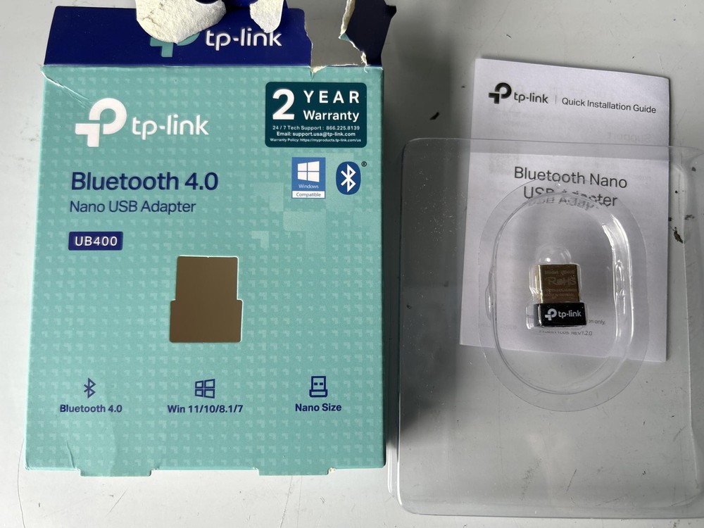 TP-Link USB Bluetooth Adapter for PC, Bluetooth 4.0 Dongle Receiver, Plug & Play