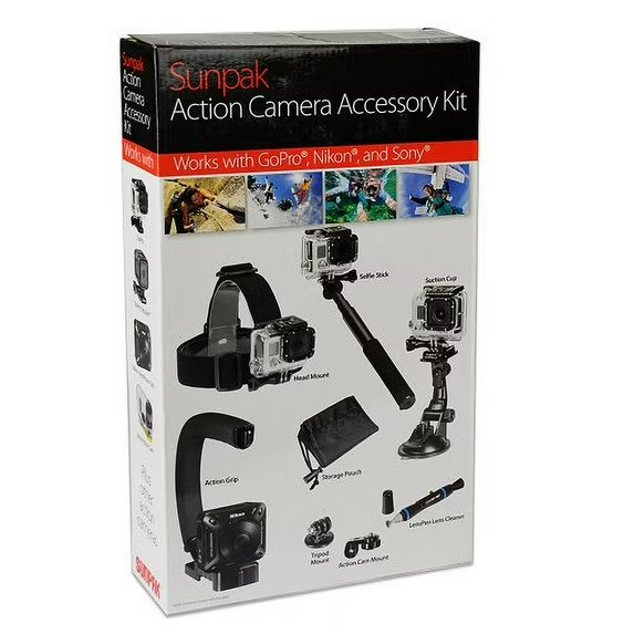 Sunpak Action Camera Accessory Kit