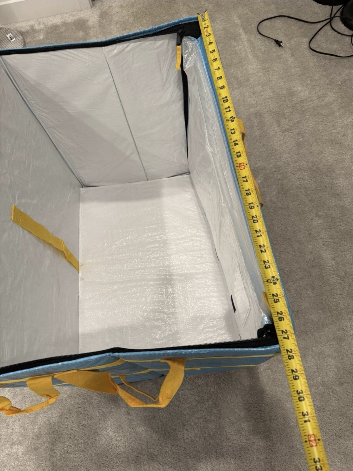 Lot Of 2 Amazon Courier Large Delivery Bag Storages/Delivery Tote (2 Bags)