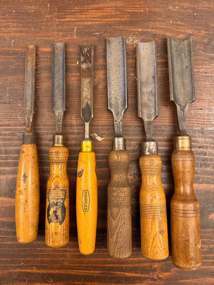 Woodwork Gouges Rare British Tools - Marples Sorby Stormont