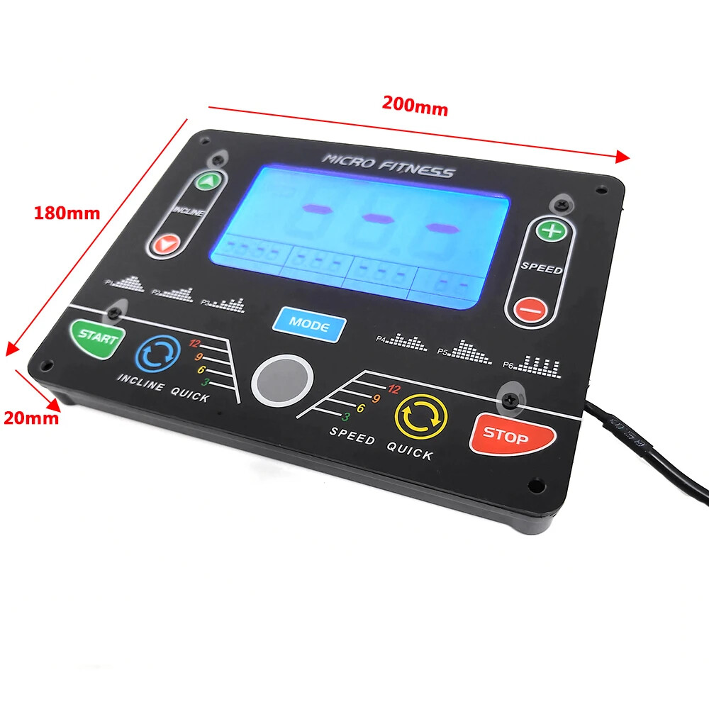 Universal 1-4 HP DC Motorized Treadmill Control Board Treadmill Console Display