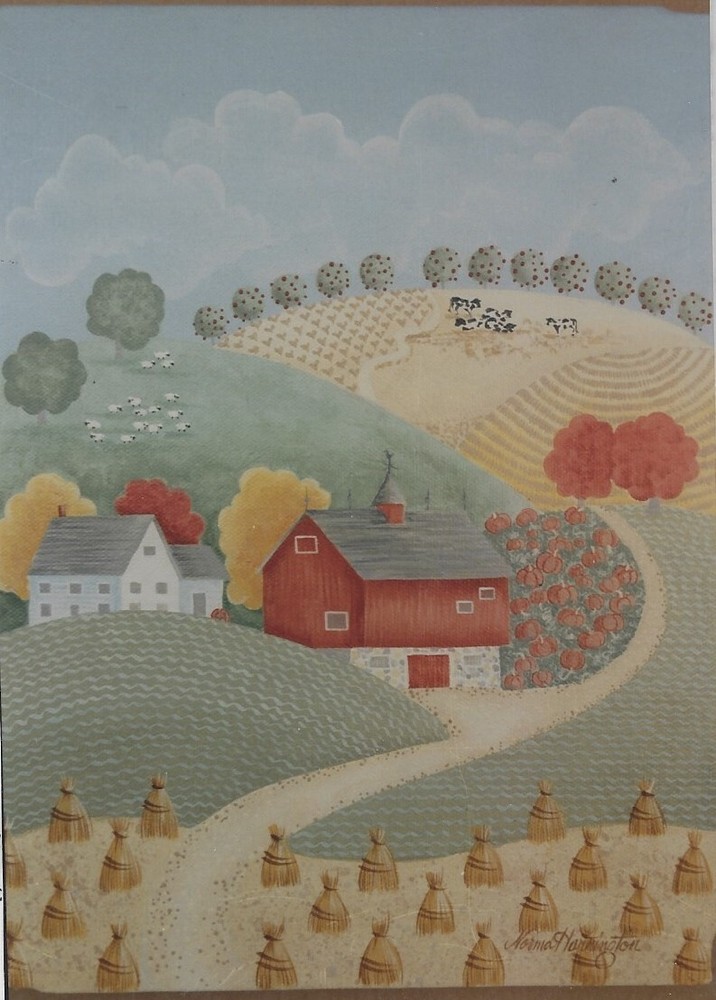 October's Bounty Norma Harrington Decorative Painting Pattern Packet