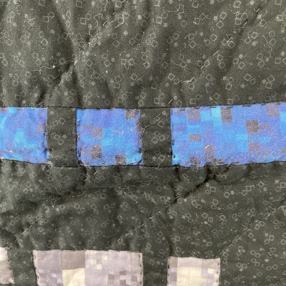 Handmade Mine craft 56" * 60" quilt