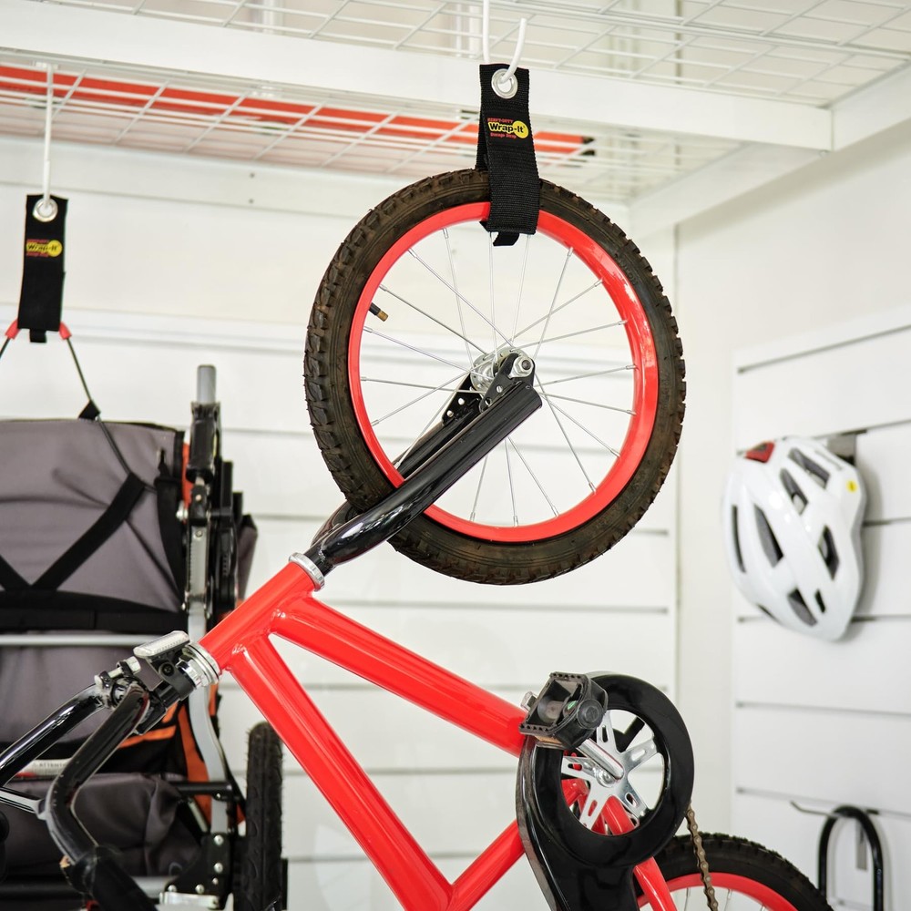 WrapIt HeavyDuty Hook & Loop Straps 12Pack Silver Cable Management