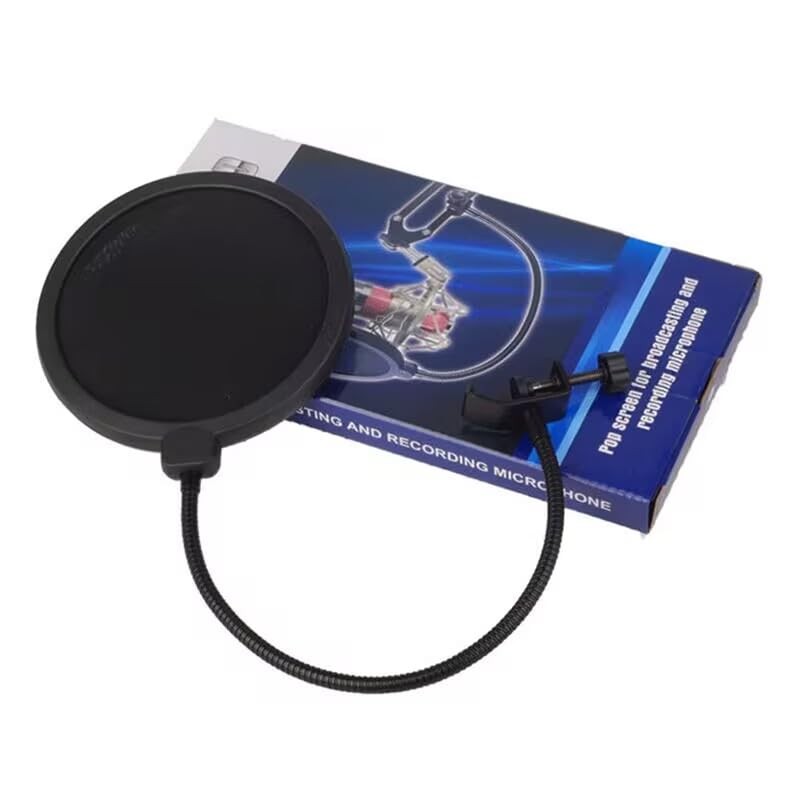 LIUSM Professional Microphone Filter Screen-Mic Pop Blocker Mask Shield With...