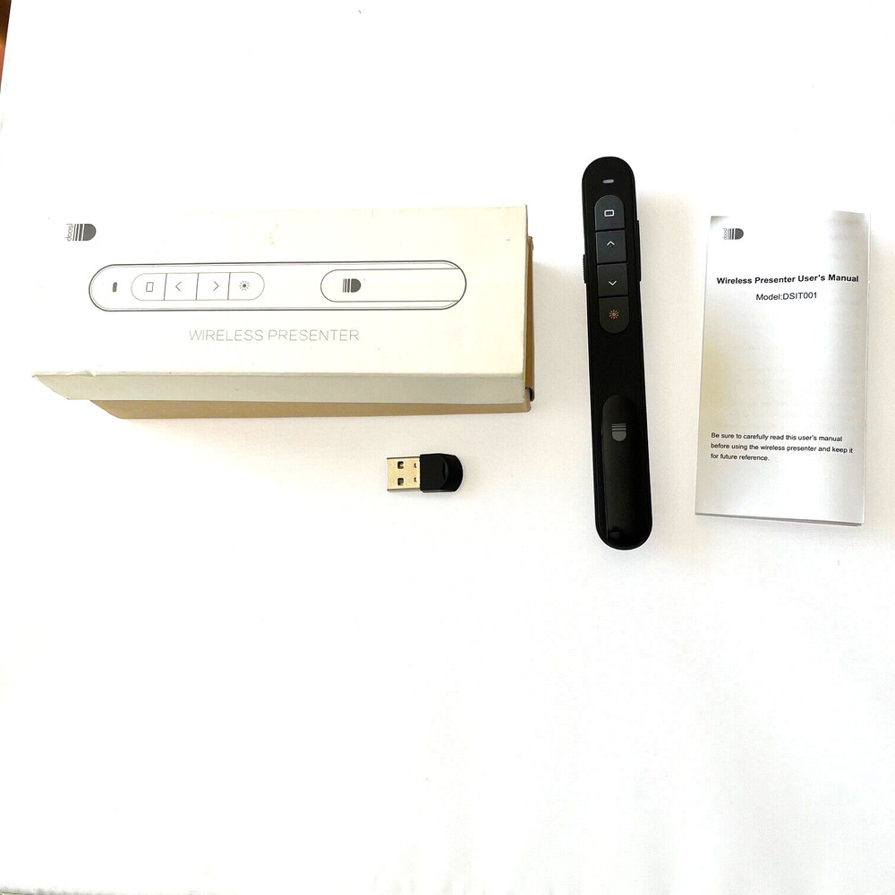 Doosl DSIT001 2.4G Wireless Red Laser Pointer Presenter-slide shows Bluetooth