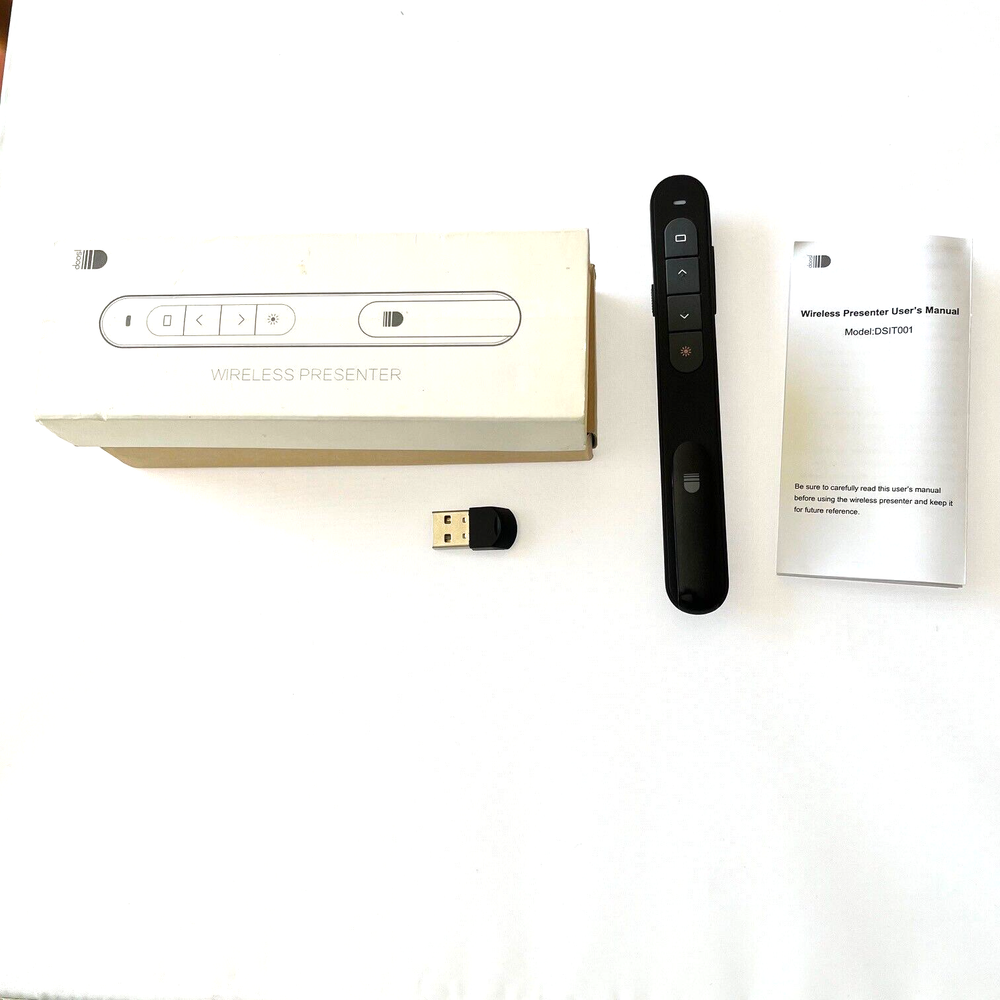 Doosl DSIT001 2.4G Wireless Red Laser Pointer Presenter-slide shows Bluetooth