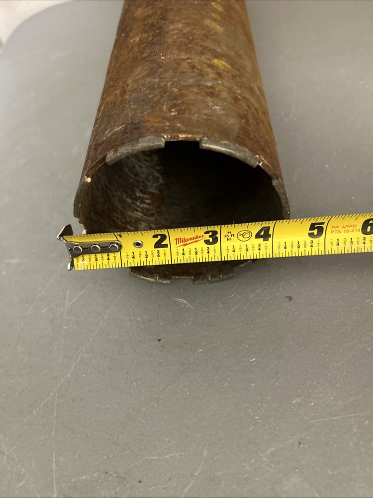 Hilti Diamond Core Drill Bit 4 " - Surface Rust