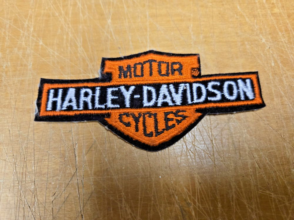 Harley Davidson Motor Cycles Patch 4" NEW
