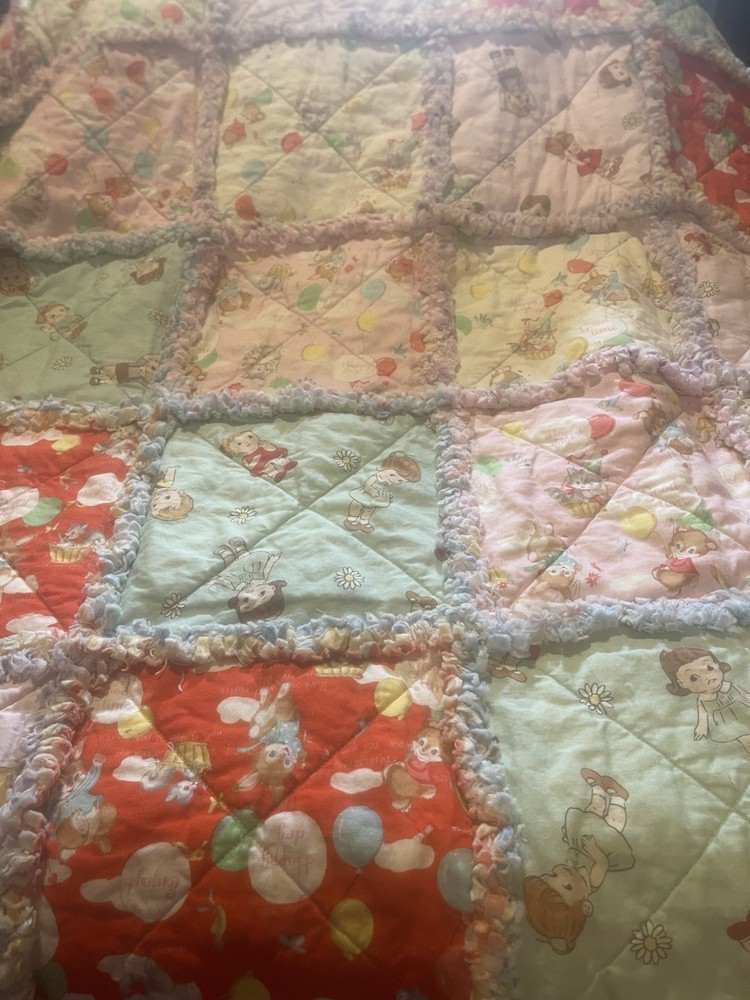 Happy Days Rag Quilt