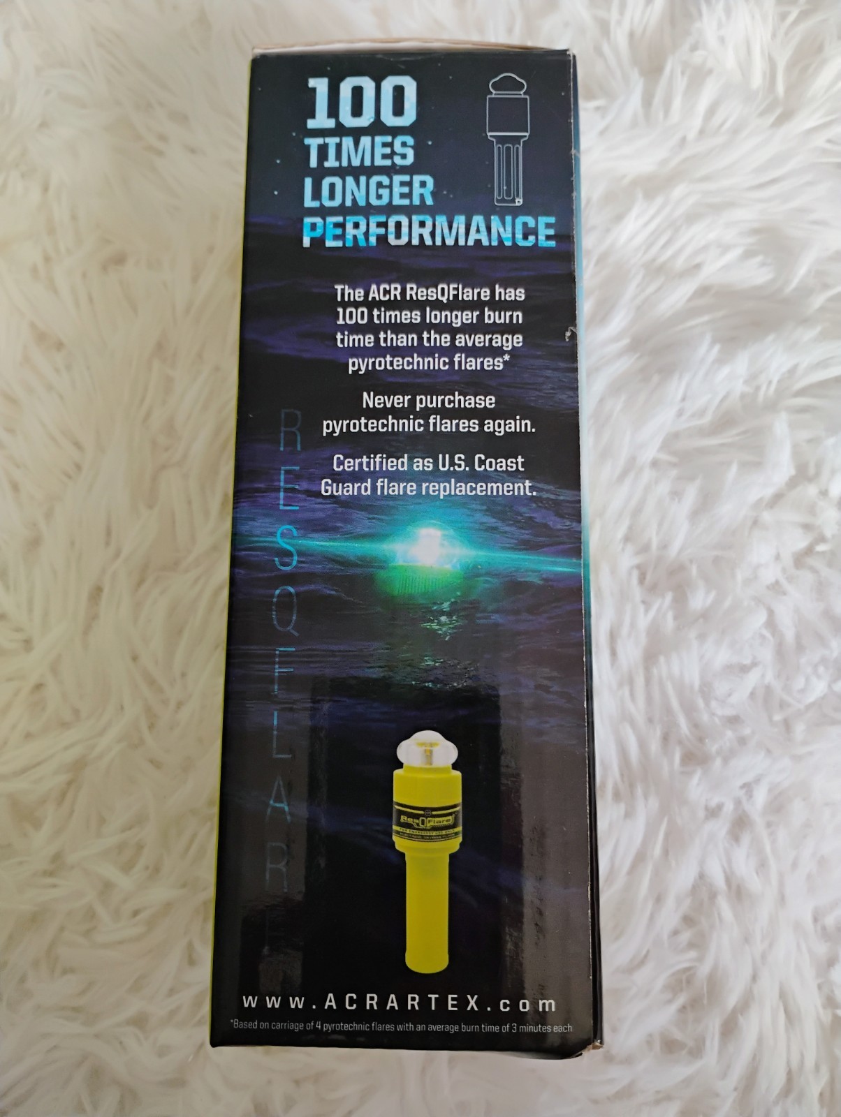 ACR ResQFlare USCG Approved Distress Flare & Flag 3966