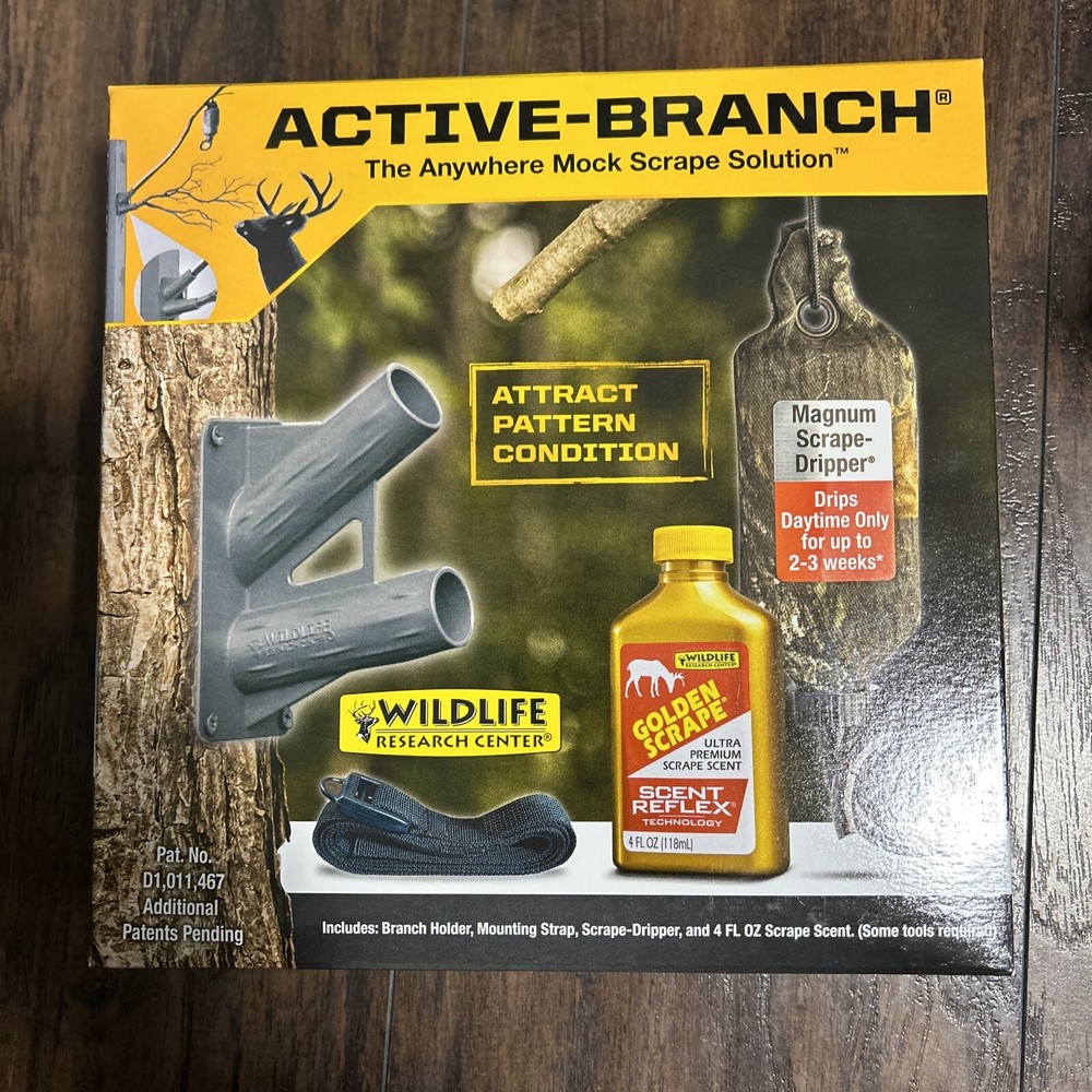 Wildlife Research Active Branch Mock Scrape Kit