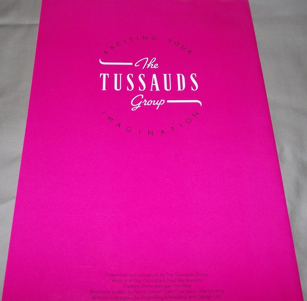 THE TUSSAUDS GROUP PRESENTS "ROCK CIRCUS" AUDIO ANIMATRONIC PERFORMANCES