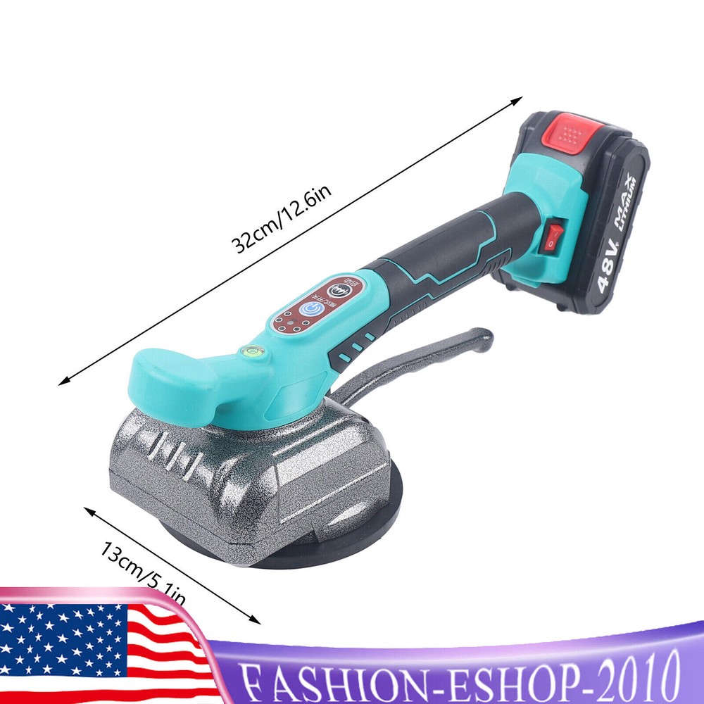 Hand-held Tile Vibrator Tile Leveling Machine Speed Adjusted Tiler Suction Cup