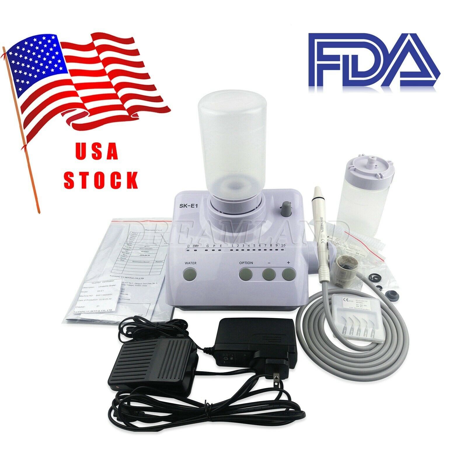For Cavitron Dental Portable Ultrasonic Piezo Scaler 2*Bottles fit EMS Handpiece