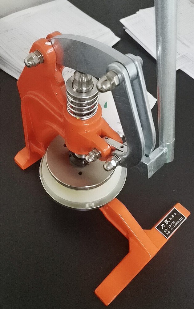 100cm² Round Sample Cutter Hand Pressure Disc Sampler Circular Sample Cutting