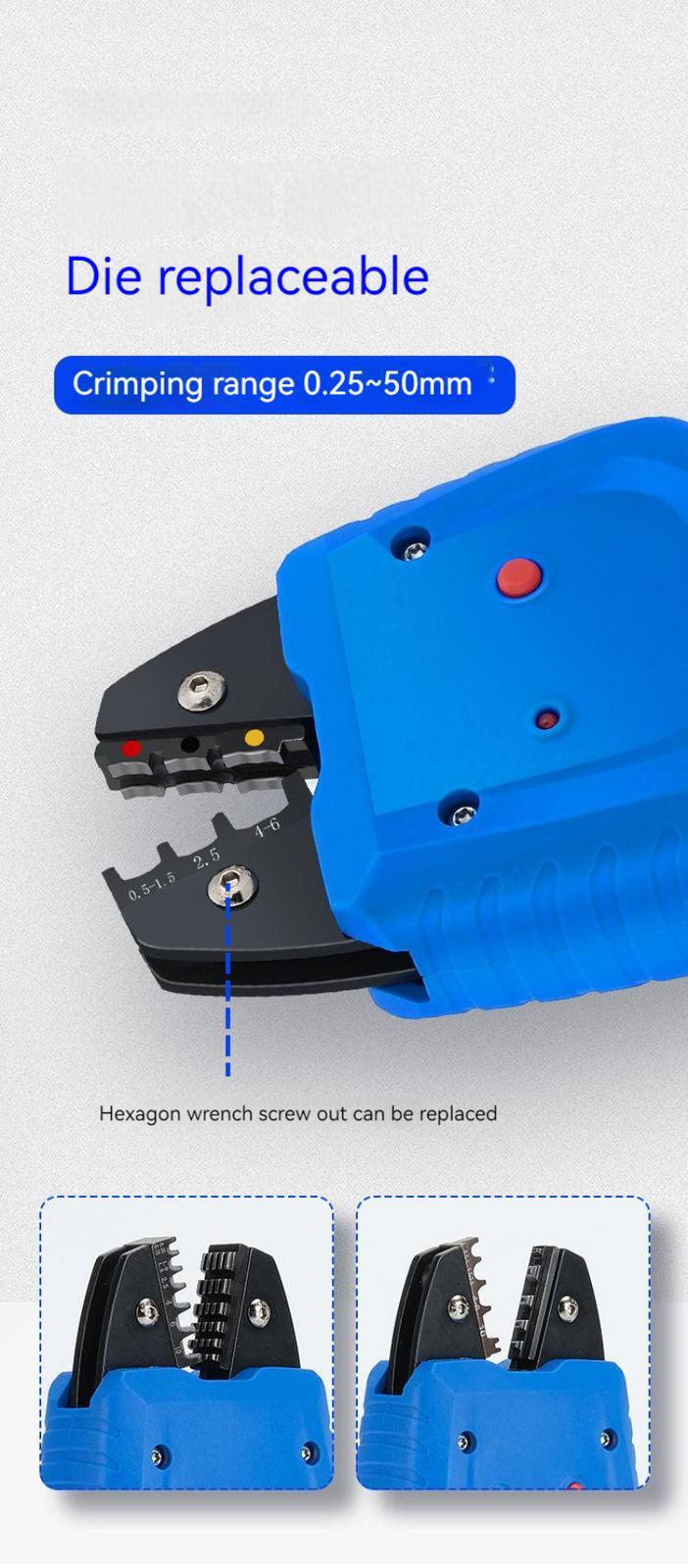 ZC-B50KM Electro-hydraulic Crimping Pliers Electric Hydraulic Pliers 0.25-50mm²