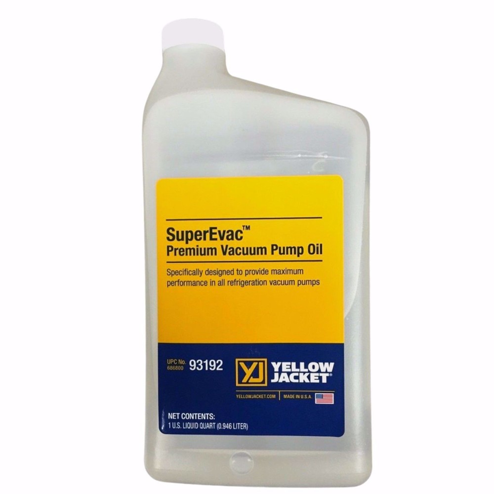 RITCHIE YELLOWJACKET 93192 VACUUM OIL- QUART (EACH)
