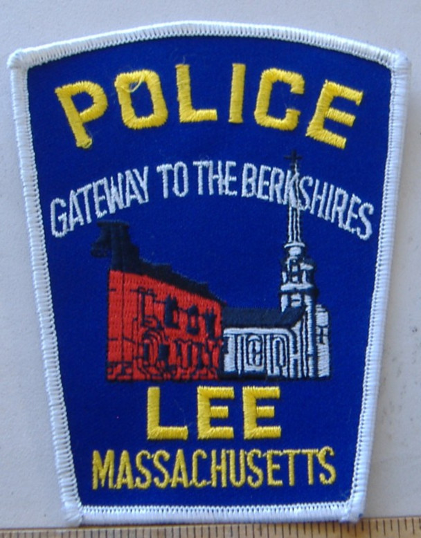 LEE  MASSACHUSETTS  POLICE  FABRIC   PATCH