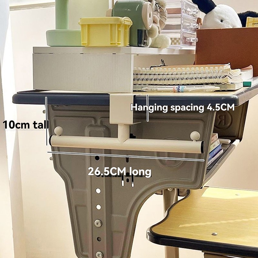 For Desk Edge | Classroom Desk Storage Rack | Desk Hook Backpack Hook