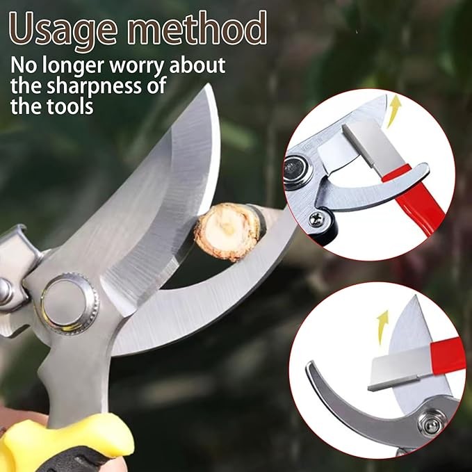 Pocket Knife Sharpener, Portable Garden Tool Sharpener