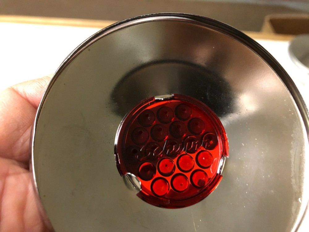 Schwinn Phantom Panther Bicycle Red Raspberry Chromed Hub Caps