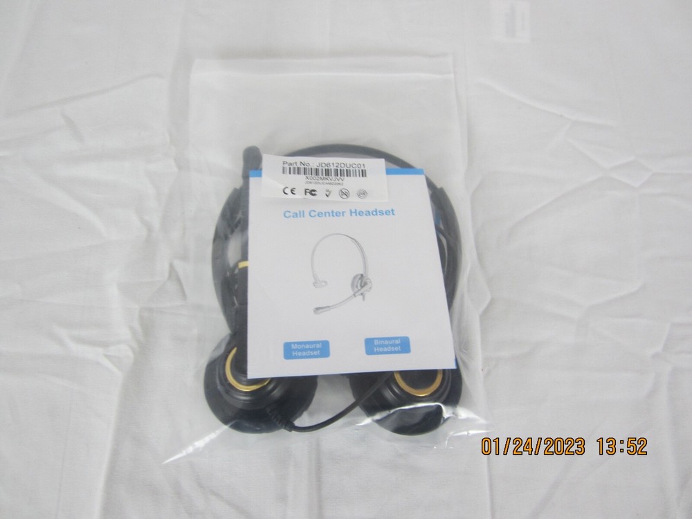 Wired Usb Call Center Headset With Microphone